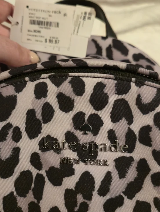 NWT Kate Spade violet mist mini backpack - Picture 8 of 8